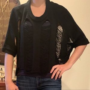 Black layering sweater